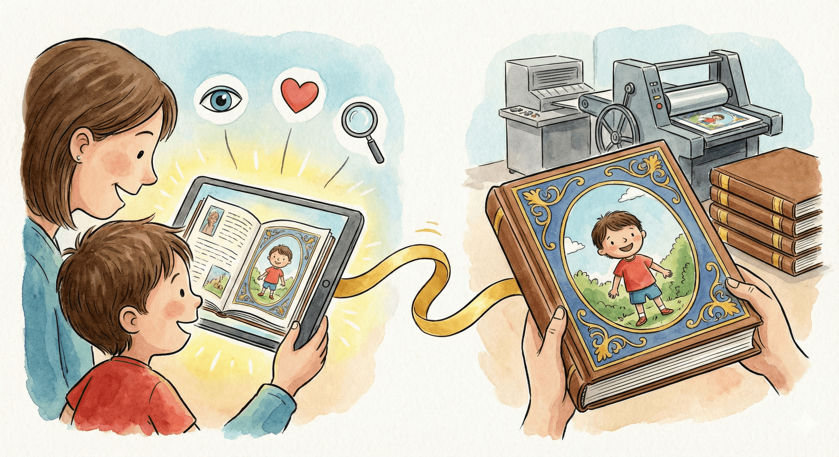 Reviewing a personalized book